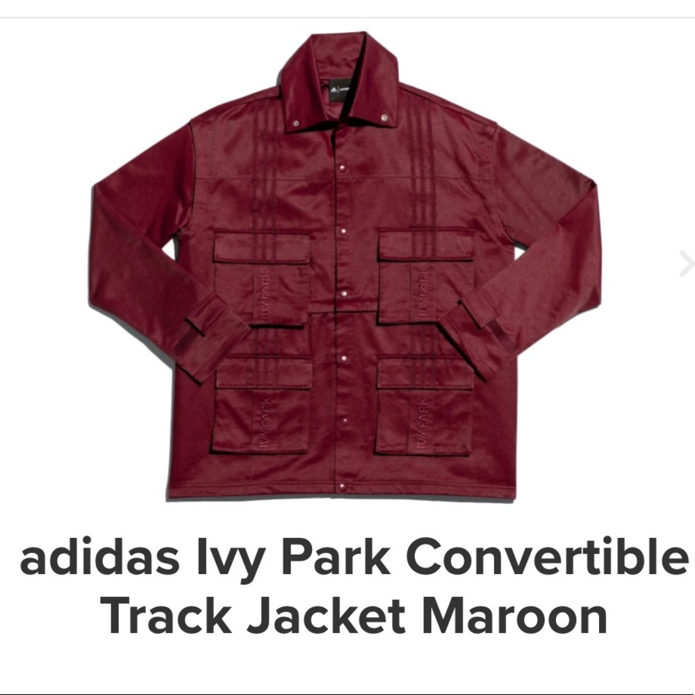 Beyoncé’s Adidas x Ivy Park convertible jacket